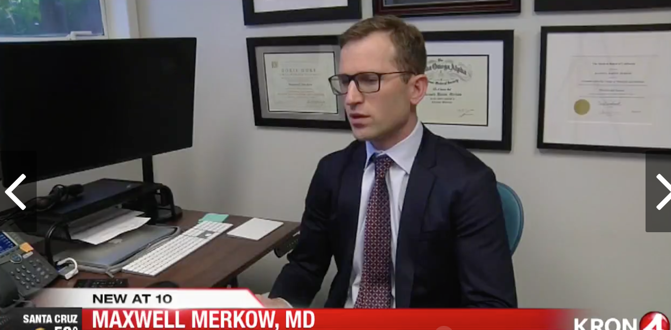 Dr. Merkow interviewed about deep brain stimulation on KRON4